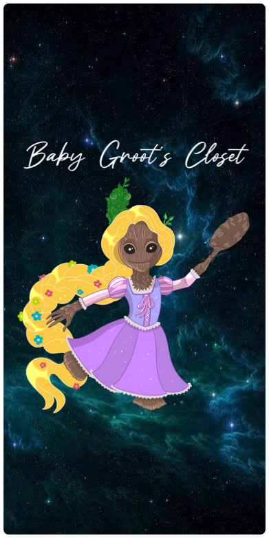 Baby Groot’s Closet Fantasy Pin