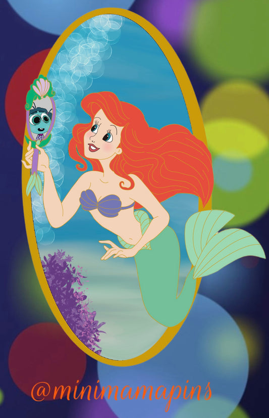 Little Mermaid Envy reflecting on emotions