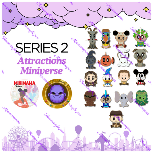 Presale Attractions Miniverse Series 2