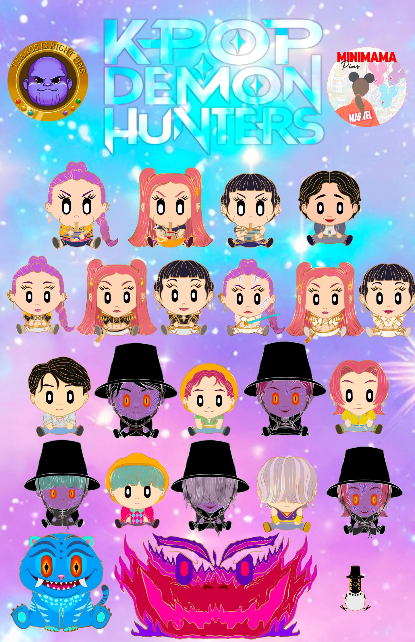 Kpop Demon Hunter Miniverse Presale